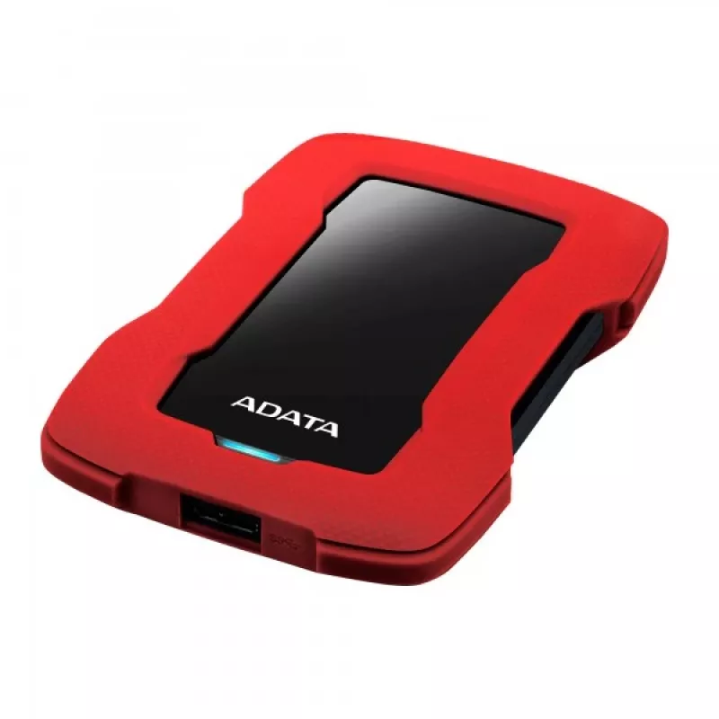 ADATA HD330 išorinis kietasis diskas 1 TB 2,5 colio Micro-USB B 3.2 Gen 1 (3.1 Gen 1) Raudonas