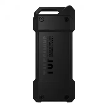 Išorinis SSD dėklas ASUS ESD-T1A/BLK/G/AS — M.2 (SATA/PCIe) vieno lizdo, USB-C 3.2 Gen2, 10 Gbit/s, juodas, su užraktu