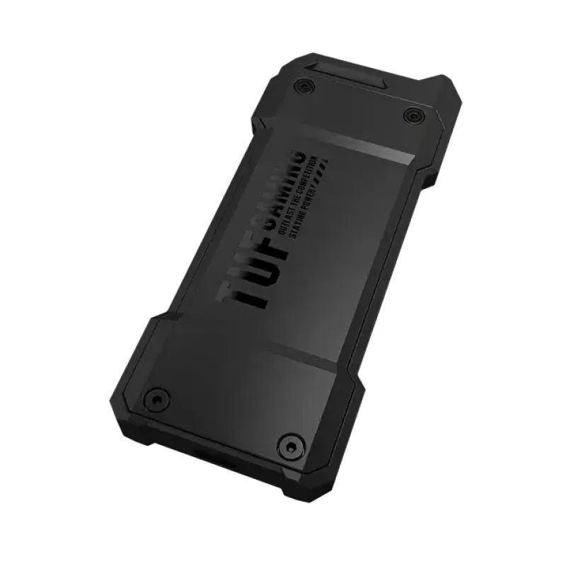 Išorinis SSD dėklas ASUS ESD-T1A/BLK/G/AS — M.2 (SATA/PCIe) vieno lizdo, USB-C 3.2 Gen2, 10 Gbit/s, juodas, su užraktu