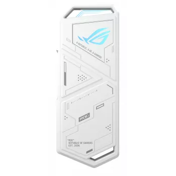 SSD dėklas ASUS ROG Strix Arion White Edition — M.2 PCIe, USB Type-C 10 Gbit/s, vienam diskui