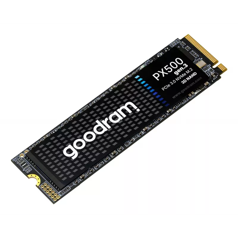 Vidinis SSD GOODRAM PX500 GEN.3 M.2 1 TB — PCIe 3.0 NVMe, Skaitymas 3300 MB/s, Rašymas 2700 MB/s, 2280