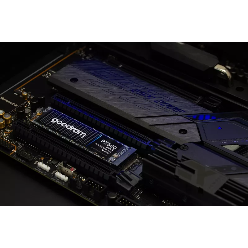 Vidinis SSD GOODRAM PX500 GEN.3 M.2 1 TB — PCIe 3.0 NVMe, Skaitymas 3300 MB/s, Rašymas 2700 MB/s, 2280