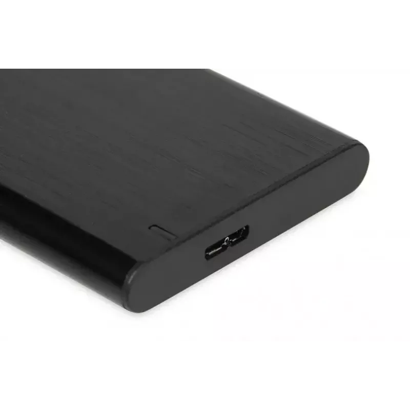 Išorinis HDD/SSD dėklas IBOX HD-05 Juodas — 2,5 colio SATA III, USB 3.2 Gen 1 (5 Gbit/s), Micro-USB B, UASP, iki 10 TB