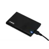 Išorinis HDD/SSD dėklas IBOX HD-05 Juodas — 2,5 colio SATA III, USB 3.2 Gen 1 (5 Gbit/s), Micro-USB B, UASP, iki 10 TB
