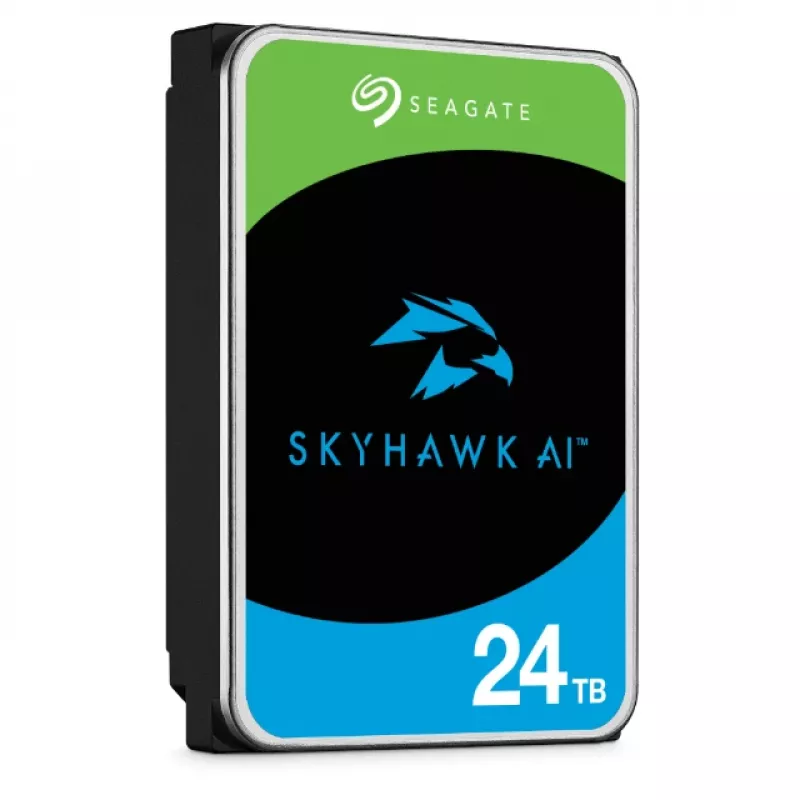 Seagate SkyHawk AI vidinis kietasis diskas 24 TB 7200 RPM 512 MB 3.5 colio SATA III