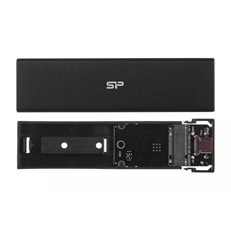 SILICON POWER išorinis M.2 NVMe / SATA SSD korpusas