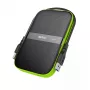 Išorinis kietasis diskas Silicon Power Armor A60 1 TB 2,5 colio USB 3.2 Gen 1, atsparus smūgiams, AES-256, juodas