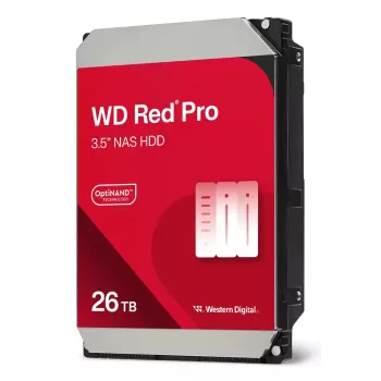 WESTERN DIGITAL Kietasis diskas - WD Red Pro WD260KFGX - 26 TB - SATA 6 Gb/s - 3,5 colio - 512 MB buferis