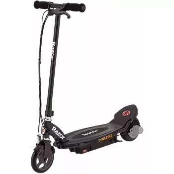 Elektrinis paspirtukas Razor Power Core E90 – 12 V švino akumuliatorius, 16 km/h, plieninis rėmas, kieti ratai, apkrova 54 kg
