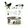 Šlapias ėdalas katėms 3coty Chicken with Goose 80 g skardinė – pilnavertis suaugusių kačių ėdalas, 19 % baltymų, 12 % riebalų