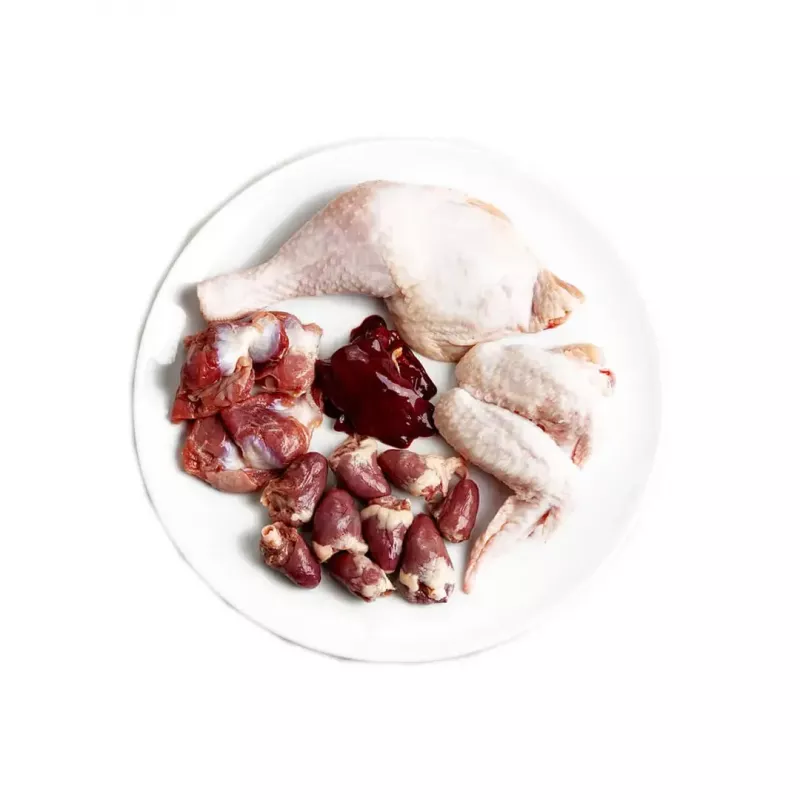 Šlapias kačių ėdalas 3coty Chicken Struvite care 80 g – maišelis suaugusioms katėms, vištiena, visavertis pašaras