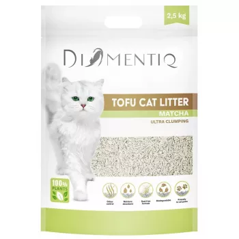 Kraikas katėms DIAMENTIQ Matcha Ultra iš žirnių pluošto, bekvapis, be dulkių, 2,5 kg