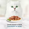 Šlapias kačių ėdalas Purina Nestlé GOURMET Perle Mini filė padaže, pakeliai 60 x 85 g, suaugusioms katėms, 80% drėgmės