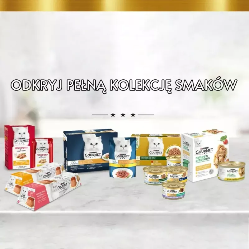 Šlapias kačių ėdalas Purina Nestlé GOURMET Perle Mini filė padaže, pakeliai 60 x 85 g, suaugusioms katėms, 80% drėgmės
