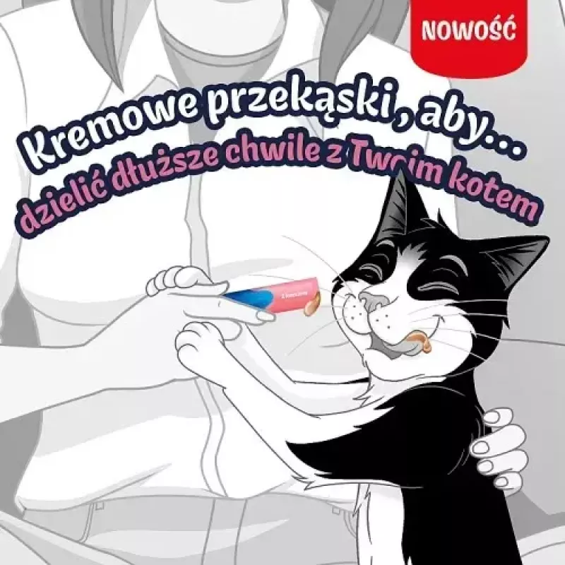 Šlapi skanėstai katėms Purina Felix Deli Moments lašišos pastos 4 x 10 g tūtelės