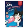 Šlapi skanėstai katėms Purina Felix Deli Moments lašišos pastos 4 x 10 g tūtelės