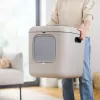 Kačių tualetas Rotho Biala XL Cappuccino – plastikinis padėklas su anglies filtru ir pakabinimo anga, 499×614×576 mm, 2,5 kg