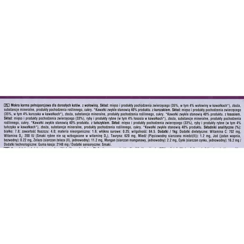 Whiskas Mix Favourites in Jelly drėgnas ėdalas katėms, 40 x 85 g