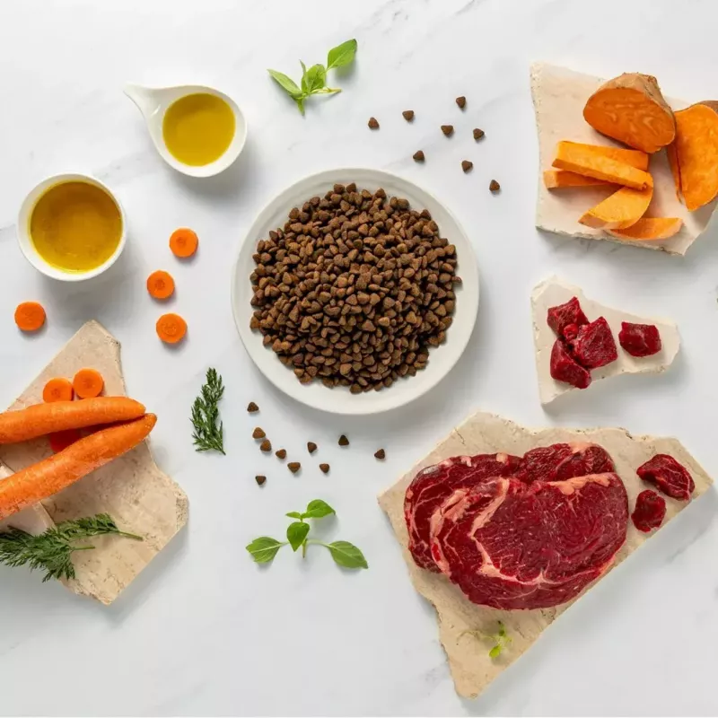 VETEXPERT RAW PALEO Ultra Mini Adult su jautiena, sausas šunų ėdalas, 2 kg