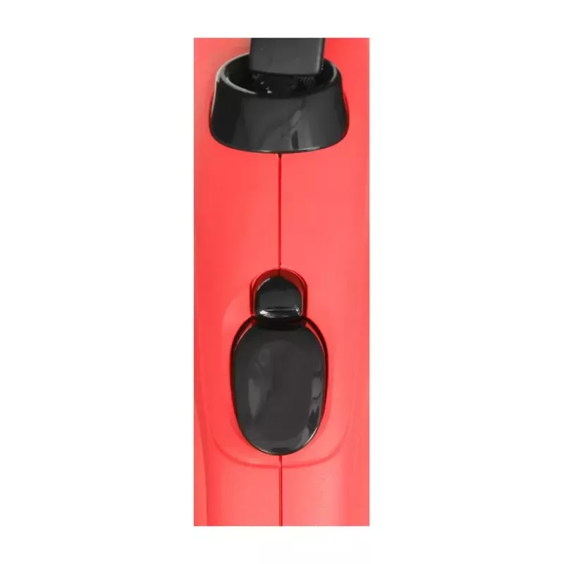 Ištempiamas šuns pavadėlis Flexi New Classic 5 m, juoda nailono juosta, didelėms veislėms iki 50 kg