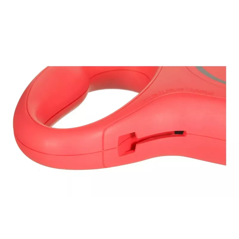 Ištempiamas šuns pavadėlis Flexi New Classic 5 m, juoda nailono juosta, didelėms veislėms iki 50 kg