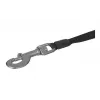 Ištempiamas šuns pavadėlis Flexi New Classic 5 m, juoda nailono juosta, didelėms veislėms iki 50 kg