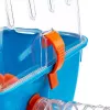 Narvelis žiurkėnams FERPLAST Combi 2, mėlynas permatomas, 795×295×263 mm, technopolimeras