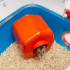 Narvelis žiurkėnams FERPLAST Combi 2, mėlynas permatomas, 795×295×263 mm, technopolimeras