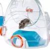 Narvelis žiurkėnams FERPLAST Combi 2, mėlynas permatomas, 795×295×263 mm, technopolimeras