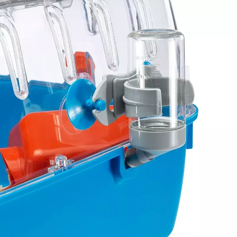 Narvelis žiurkėnams FERPLAST Combi 2, mėlynas permatomas, 795×295×263 mm, technopolimeras