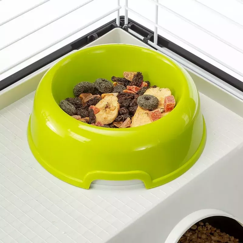 Narvas jūrų kiaulytėms FERPLAST Casita 80 780×480×500 mm, metalas ir plastikas, pilka/juoda-balta