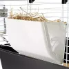 Narvas jūrų kiaulytėms FERPLAST Casita 80 780×480×500 mm, metalas ir plastikas, pilka/juoda-balta