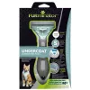 FURminator FUR151296 katės šepetys – mažas, ilgaplaukių mažų veislių katėms, juodas, 200 g
