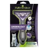 FURminator M/L šalinimo įrankis trumpaplaukėms katėms su ergonomiška rankena ir nerūdijančio plieno briauna, 270 g