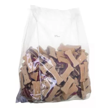 Šunų dresūros skanėstai MACED Cube Cookies Mini Mix 1 kg – įvairūs mini kubeliai su paukštienos skonio mišiniu