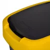 Trijų sekcijų atliekų rūšiuotuvas rotho Twist 3 × 25 L (technopolimeras, juoda, 252×333×476 mm)