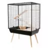Narvas ZOLUX Neo Cozy Large graužikams H80 juodas – metalinis ir plastikinis narvas žiurkėms bei pelėms, H 80 cm, W 78 cm, D 48 cm