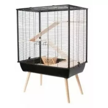 Narvas ZOLUX Neo Cozy Large graužikams H80 juodas – metalinis ir plastikinis narvas žiurkėms bei pelėms, H 80 cm, W 78 cm, D 48 cm