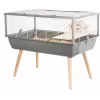 Narvas graužikams ZOLUX Neo Nigha H36, 2 aukštai, plastikinis padėklas, 780×480×360 mm, pilka