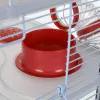 Narvelis graužikams ZOLUX Rody3 Trio – metalinis/plastikinis, 410×270×530 mm, 3 kg, su bėgimo ratuku