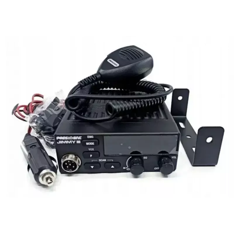 CB radijo stotis President Jimmy III AM/FM 4W maitinimas 12V