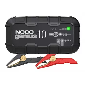 Automatinis baterijų kroviklis NOCO GENIUS10 EU 10 A 6V ir 12V švino rūgšties, Li‑Ion, AGM, Gel akumuliatoriams su priežiūra ir desulfatacija