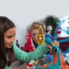 3Doodler Primary Pow Mixed Bag 250 kompostuojamo plastiko užtaisai mėlyna, žalia, pilka, raudona 1 g