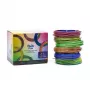 3Doodler FLOW-TRIFILLS 3D spausdinimo medžiaga PLA 260 g (juoda, mėlyna, varinė, auksinė, žalia, violetinė, raudona)