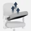 Sukamoji kėdė mark adler Junior 5.0 – ergonominis tinklinis atlošas, putų sėdynė, reguliuojamas aukštis 42–54 cm, pilka