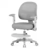 Sukamoji kėdė mark adler Junior 5.0 – ergonominis tinklinis atlošas, putų sėdynė, reguliuojamas aukštis 42–54 cm, pilka