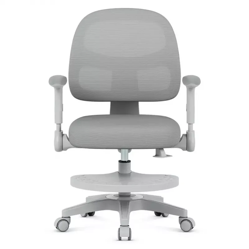 Sukamoji kėdė mark adler Junior 5.0 – ergonominis tinklinis atlošas, putų sėdynė, reguliuojamas aukštis 42–54 cm, pilka