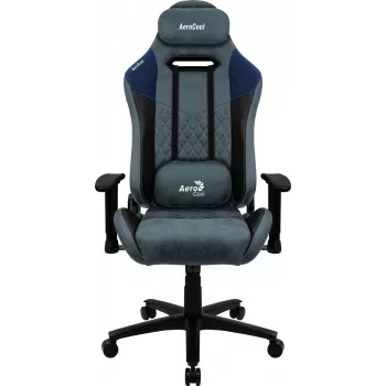 Aerocool DUKE AeroSuede universali žaidimų kėdė juoda, mėlyna