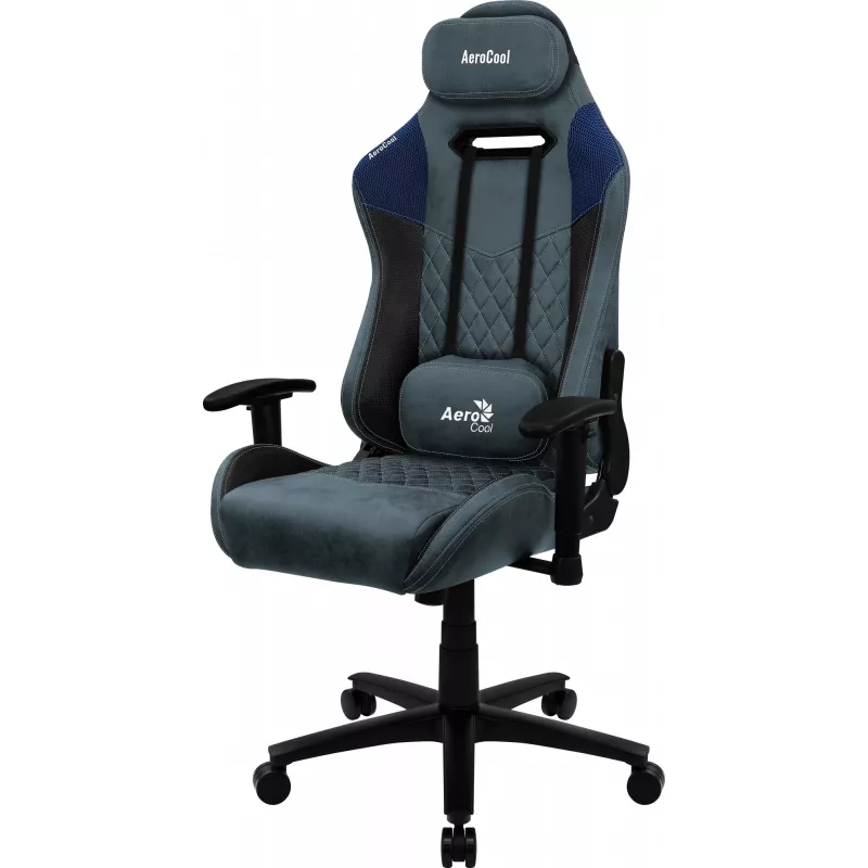 Aerocool DUKE AeroSuede universali žaidimų kėdė juoda, mėlyna
