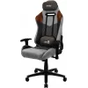Aerocool DUKE AeroSuede universali žaidimų kėdė, juoda, ruda, pilka